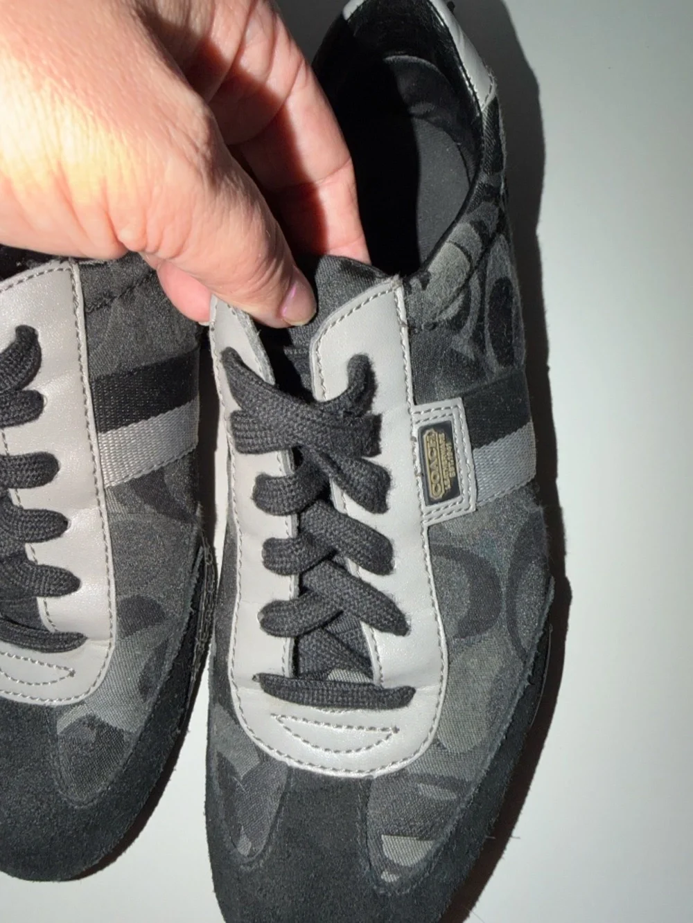 Coach Kinsley Shoes Black & Grey